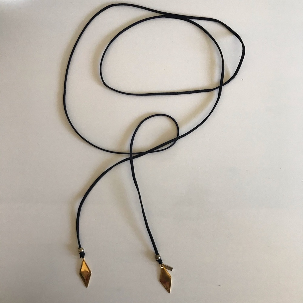 Wrap Boho Choker with diamond shape detail
